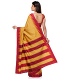 Mustard Art Silk Saree