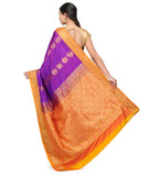 Violet Art Silk Saree