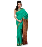 Sea Green Valkalam Art Silk Saree