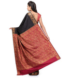 Black Valkalam Art Silk Saree