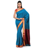 Blue Art Silk Saree