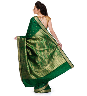 Green Art Silk Saree