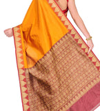 Golden Resham Woven Art Silk Saree