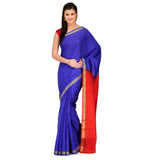 Royal Blue Tanchoi Art Silk Saree