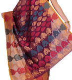 Purple Banarasi Net Saree