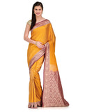 Golden Tanchoi Art Silk Saree