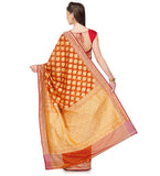 Golden Kora Silk Saree