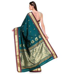 Green Art Silk Saree