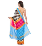 Mutli-Color Bhagalpuri Silk Saree