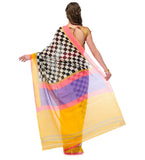 Mutli-Color Bhagalpuri Silk Saree