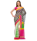 Mutli-Color Bhagalpuri Silk Saree