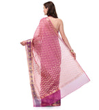 Purple Supernet Banarasi Saree