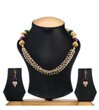 Multi-Color Moti & Stone Designer Mala Set