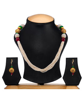 Jodhpuri Beaded Designer Mala Set