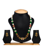 Multi-Color Stone & Pearl Designer Mala Set