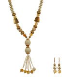 Fancy Stone & Pearl Designer Mala Set