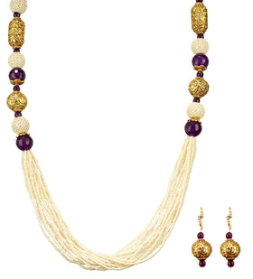 Jodhpuri Beaded Designer Mala Set