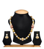 Heavy Stone & Pearl Beaded Designer Mala Set