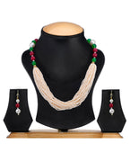 Multi-Color Beaded Trendy Designer Mala Set