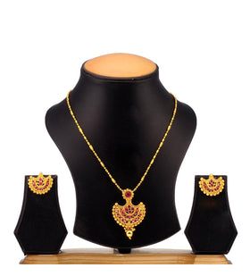 Semi-Precious Stone Studded Polki Set