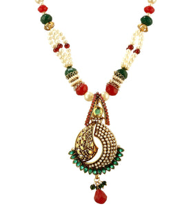 Multi-Color Stone Studded Designer Mala Set