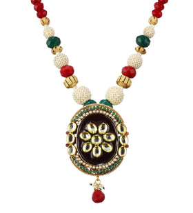 Semi-Precious Stone Studded Bridal Necklace Set