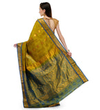 Green Art Kanchipuram Handloom Silk Saree