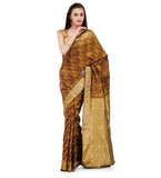 Mustard Silk Saree