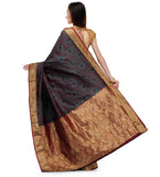 Maroon Silk Saree