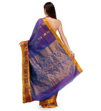 Violet Art Kanchipuram Handloom Silk Saree