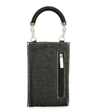 Black Velvet Mobile Pouch