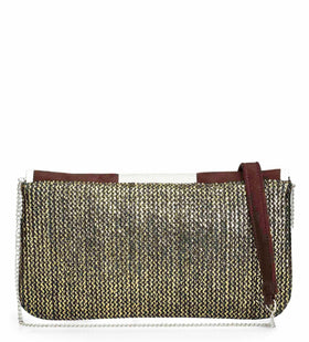 Brown Velvet Designer Clutch