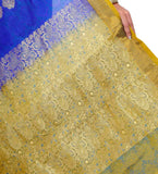 Royal Blue Art Silk Saree