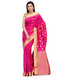 Magenta Silk Saree