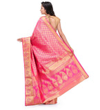 Magenta Silk Upada Saree