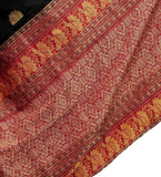 Black Bomkai Silk Saree