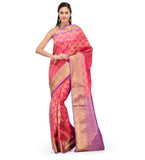 Magenta Upada Silk Saree