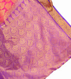 Magenta Upada Silk Saree