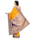 Golden Upada Art Silk Saree