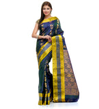 Navy Blue Silk Saree