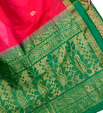 Magenta Silk Saree