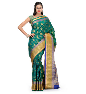 Green Art Silk Saree