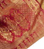 Beige Art Silk Saree with Zari Border