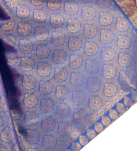 Dark Turquoise Upada Silk Saree