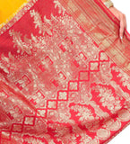 Mustard Silk Saree