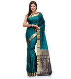 Dark Green Silk Saree