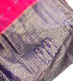 Magenta Silk Saree