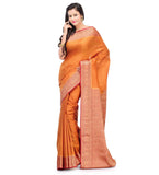 Mustard Silk Saree