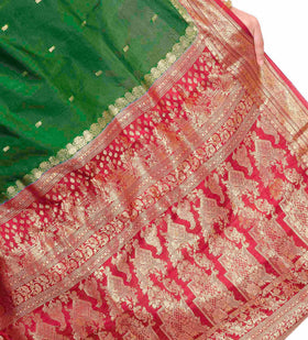 Green Silk Saree