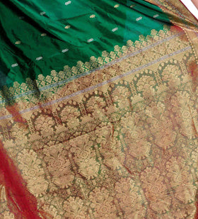 Green Silk Saree